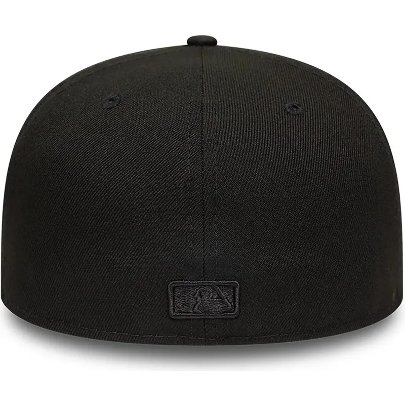 new-era-flat-brim-black-logo-59fifty-atlanta-braves-mlb-black-fitted-cap