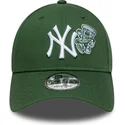 new-era-curved-brim-9forty-food-icon-new-york-yankees-mlb-green-adjustable-cap