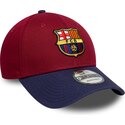 new-era-curved-brim-9forty-contrast-fc-barcelona-laliga-red-and-navy-blue-adjustable-cap