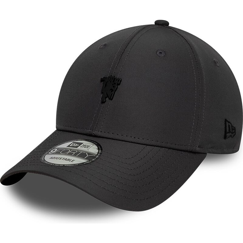 new-era-curved-brim-black-logo-9forty-metal-manchester-united-football-club-premier-league-dark-grey-adjustable-cap new-era-curved-brim-black-logo-9forty-metal-manchester-united-football-club-premier-league-dark-grey-adjustable-cap