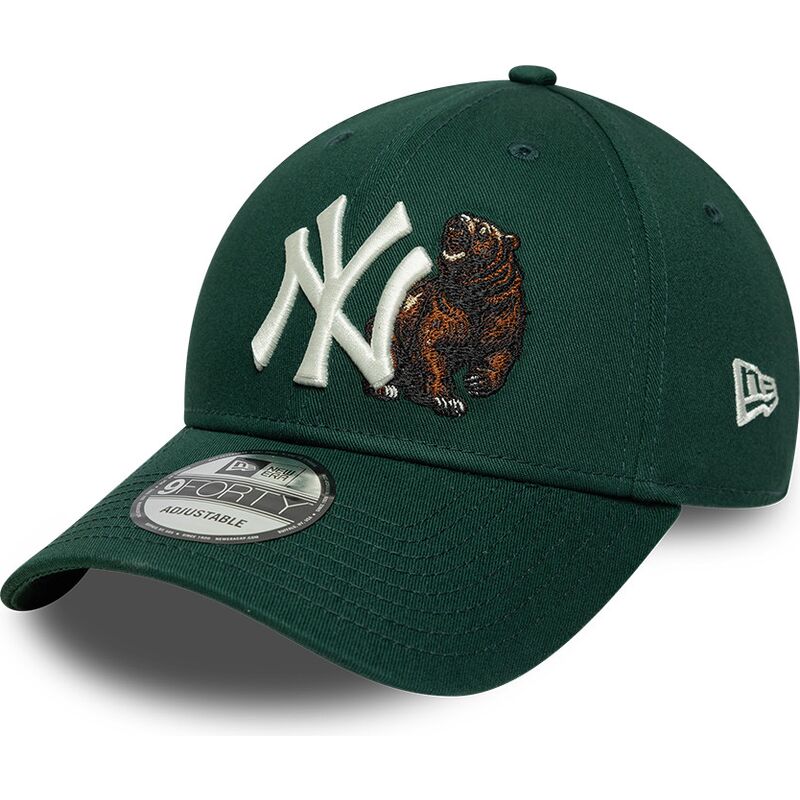 new-era-curved-brim-9forty-outdoor-icon-new-york-yankees-mlb-green-adjustable-cap