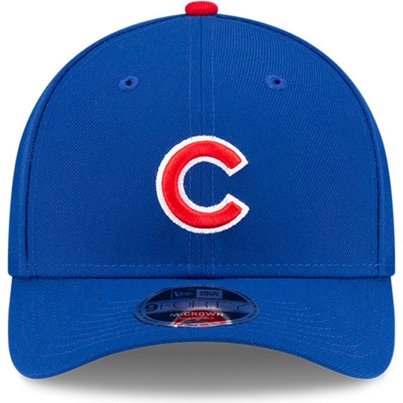 new-era-curved-brim-9forty-m-crown-player-replica-chicago-cubs-mlb-blue-snapback-cap