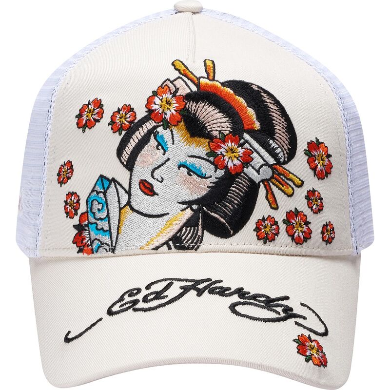 ed-hardy-tokyo-geisha-beige-trucker-hat