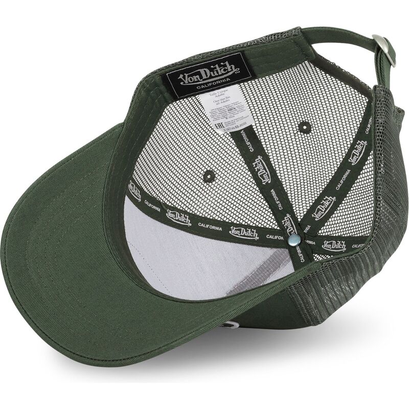 von-dutch-lof-b23-green-adjustable-trucker-hat