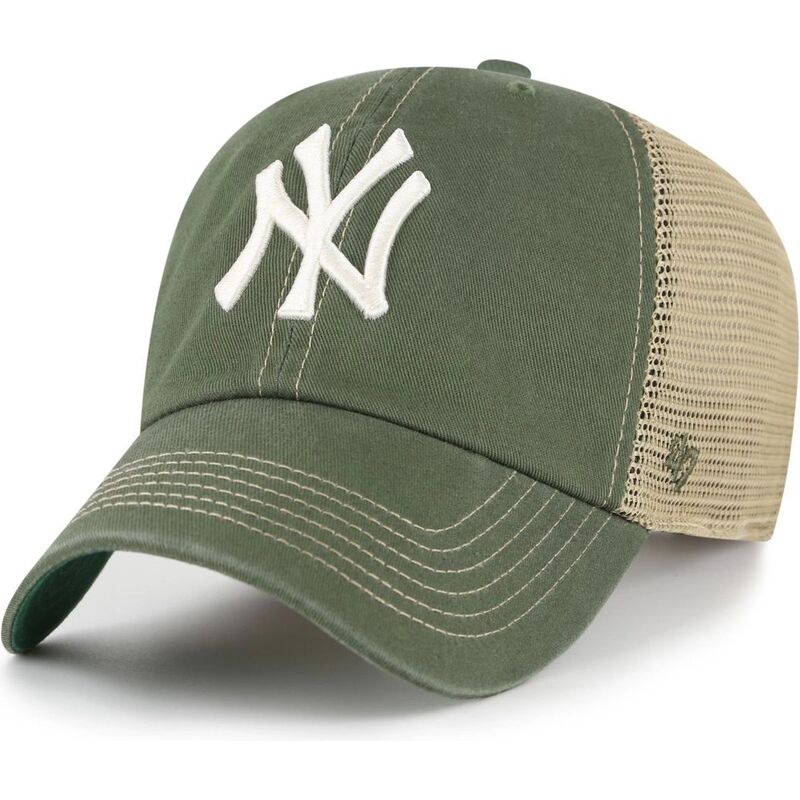 47-brand-clean-up-trawler-new-york-yankees-mlb-green-and-beige-trucker-hat