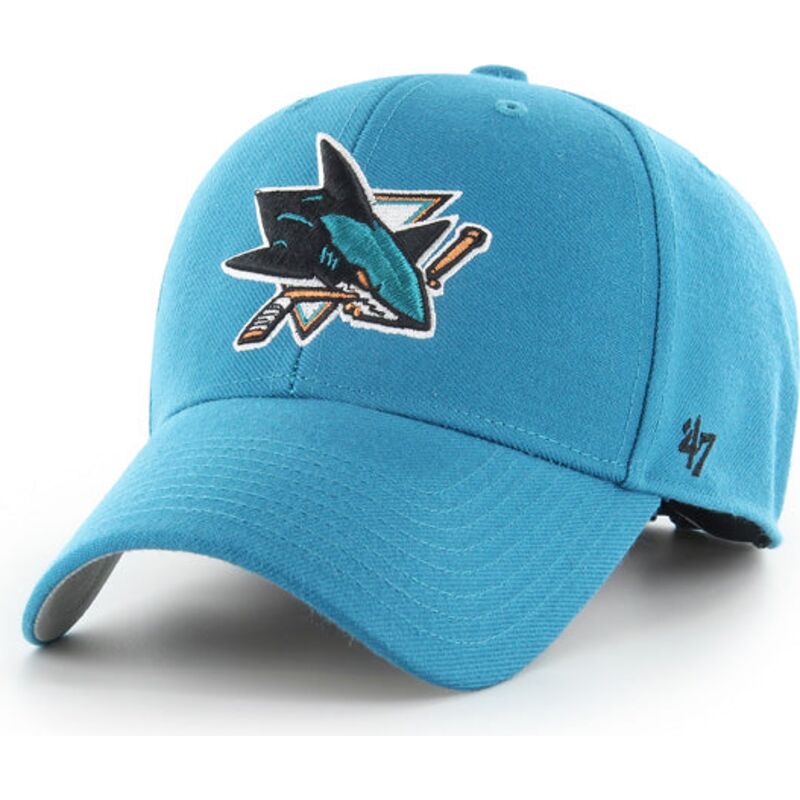 47-brand-curved-brim-mvp-dark-teal-san-jose-sharks-nhl-blue-adjustable-cap