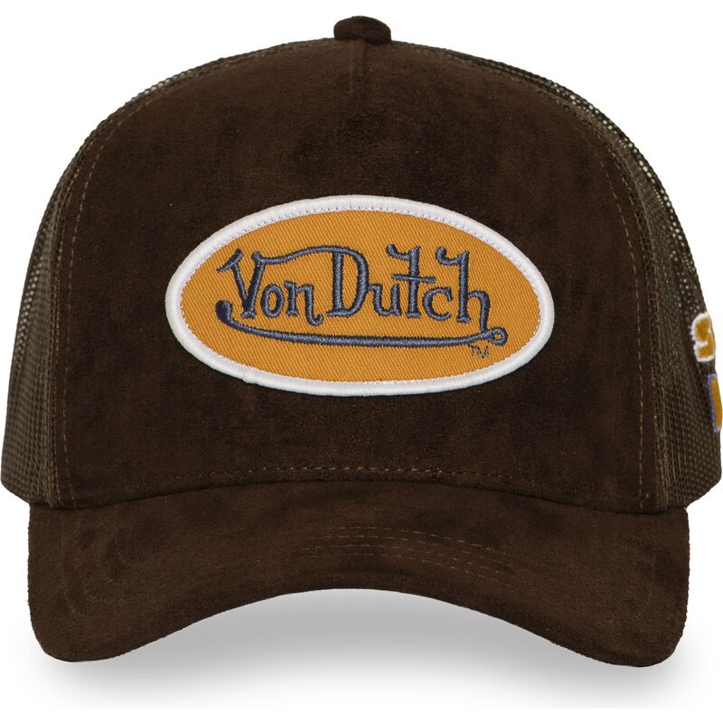 von-dutch-fur14-brown-trucker-hat