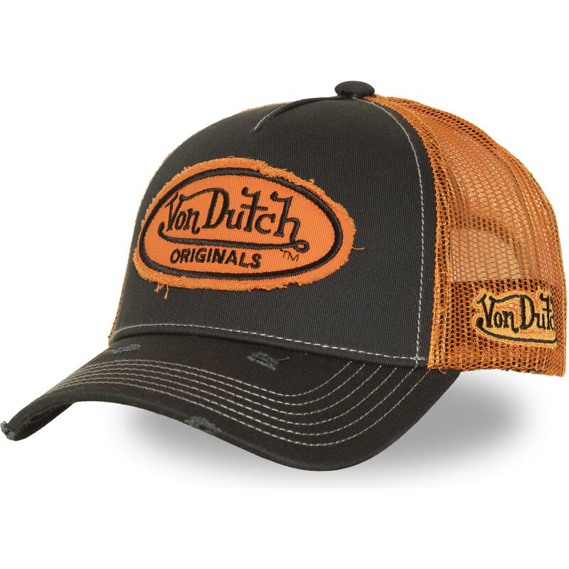 von-dutch-urb05-black-and-orange-trucker-hat