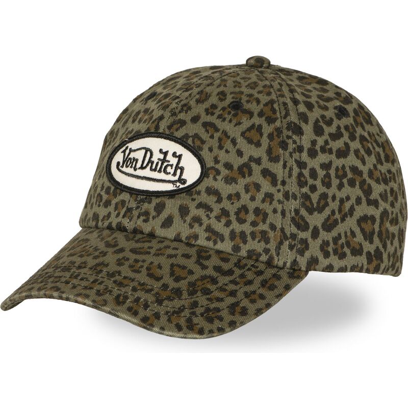 von-dutch-curved-brim-sova-leopard-adjustable-cap von-dutch-curved-brim-sova-leopard-adjustable-cap