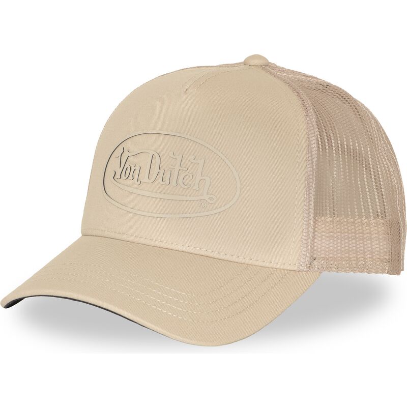 von-dutch-log23-beige-trucker-hat