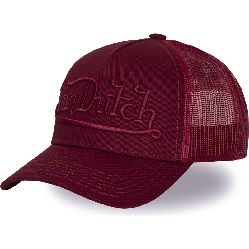 von-dutch-emb07-maroon-trucker-hat
