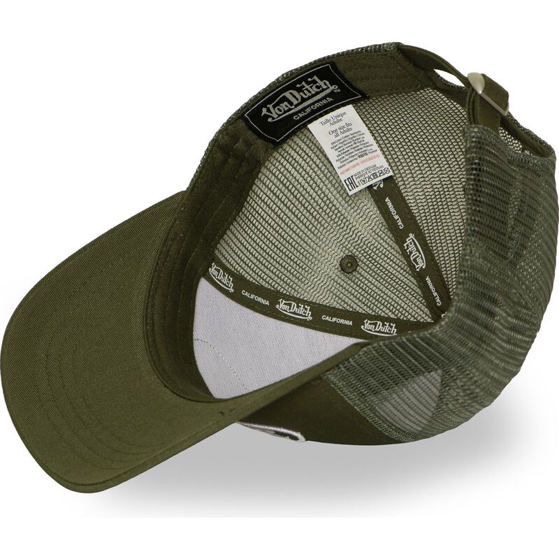 von-dutch-lofb52-green-adjustable-trucker-hat von-dutch-lofb52-green-adjustable-trucker-hat