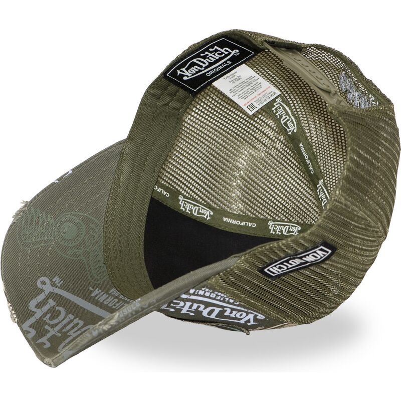 von-dutch-cafe14-green-trucker-hat von-dutch-cafe14-green-trucker-hat