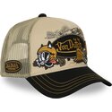 von-dutch-patches19-beige-and-black-trucker-hat