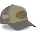von-dutch-used-15-green-and-grey-trucker-hat