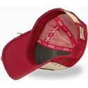 von-dutch-used-16-red-and-beige-trucker-hat