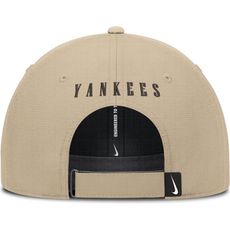 nike-curved-brim-brown-logo-club-structured-uv-poly-ripstop-new-york-yankees-mlb-beige-adjustable-cap nike-curved-brim-brown-logo-club-structured-uv-poly-ripstop-new-york-yankees-mlb-beige-adjustable-cap