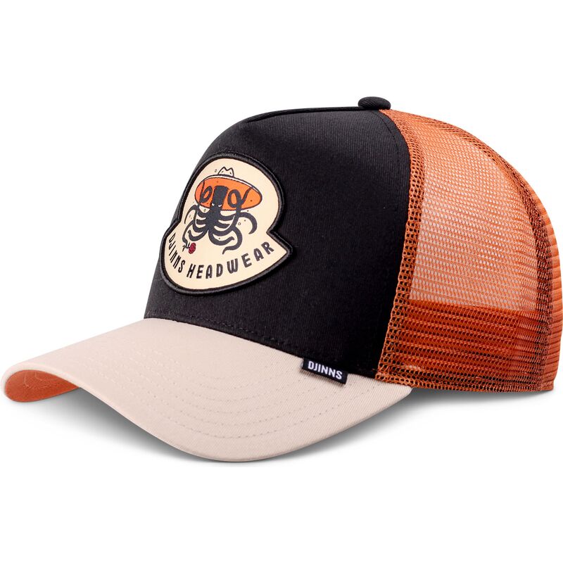 djinns-hft-rose-kraken-black-and-beige-trucker-hat