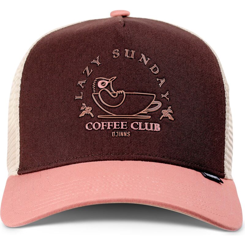djinns-hft-lazy-bird-brown-and-pink-trucker-hat djinns-hft-lazy-bird-brown-and-pink-trucker-hat