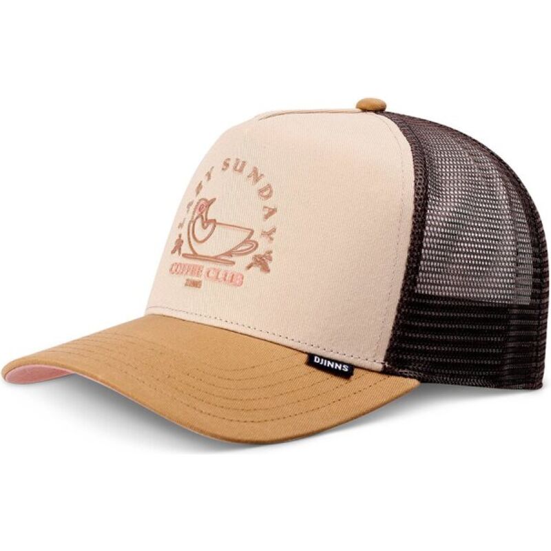 djinns-hft-lazy-bird-beige-and-brown-trucker-hat djinns-hft-lazy-bird-beige-and-brown-trucker-hat