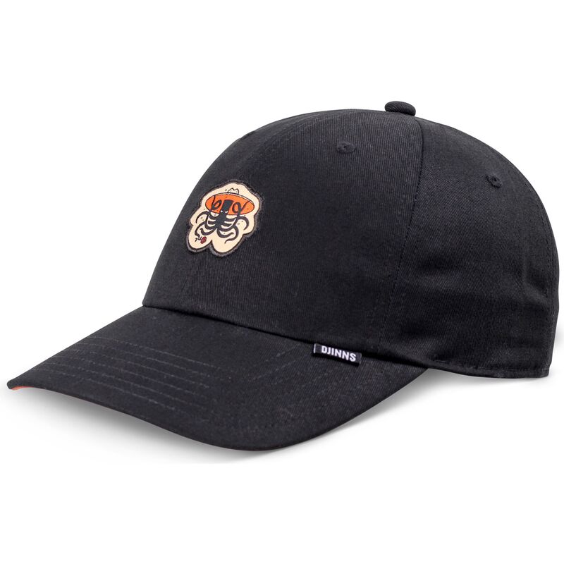 djinns-curved-brim-rose-kraken-black-adjustable-cap