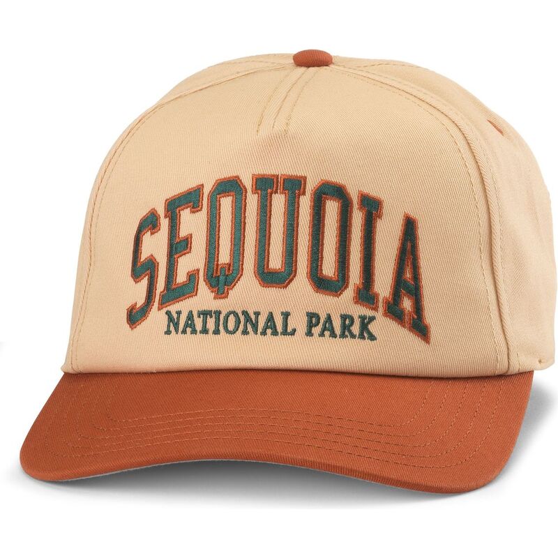 american-needle-curved-brim-roscoe-sequoia-national-park-brown-snapback-cap american-needle-curved-brim-roscoe-sequoia-national-park-brown-snapback-cap