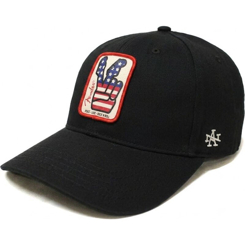 american-needle-curved-brim-hepcat-fender-black-adjustable-cap american-needle-curved-brim-hepcat-fender-black-adjustable-cap