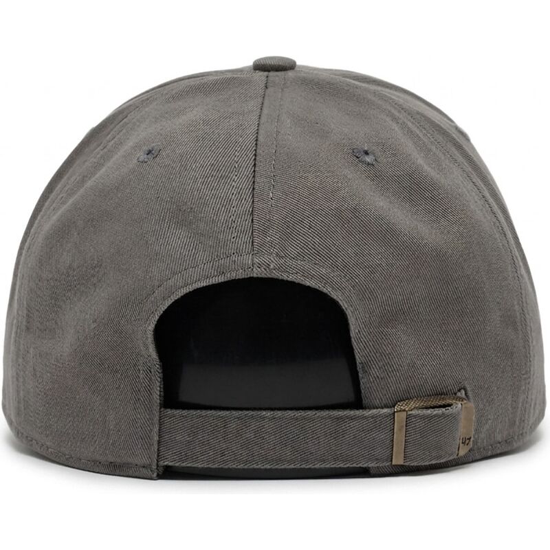 47-brand-curved-brim-black-logo-mvp-base-runner-legend-new-york-yankees-mlb-grey-adjustable-cap 47-brand-curved-brim-black-logo-mvp-base-runner-legend-new-york-yankees-mlb-grey-adjustable-cap