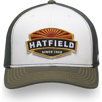 Hatfield SEMI SUN White and Green Trucker Hat