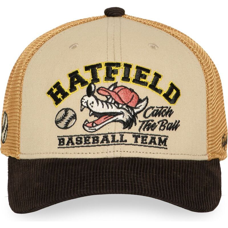 hatfield-pcs-bas-brown-and-beige-trucker-hat hatfield-pcs-bas-brown-and-beige-trucker-hat