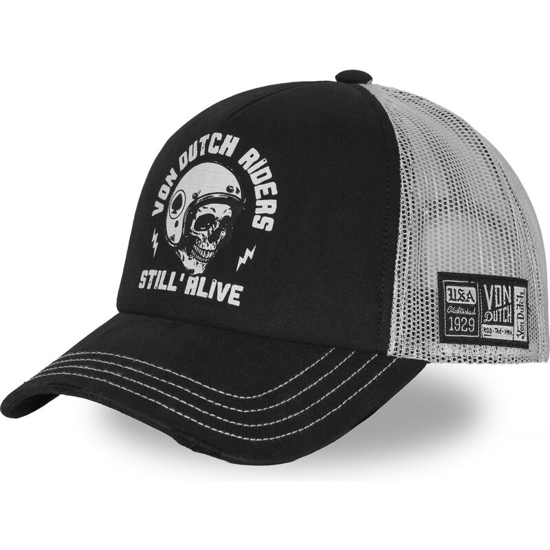 von-dutch-crew38-black-and-white-trucker-hat