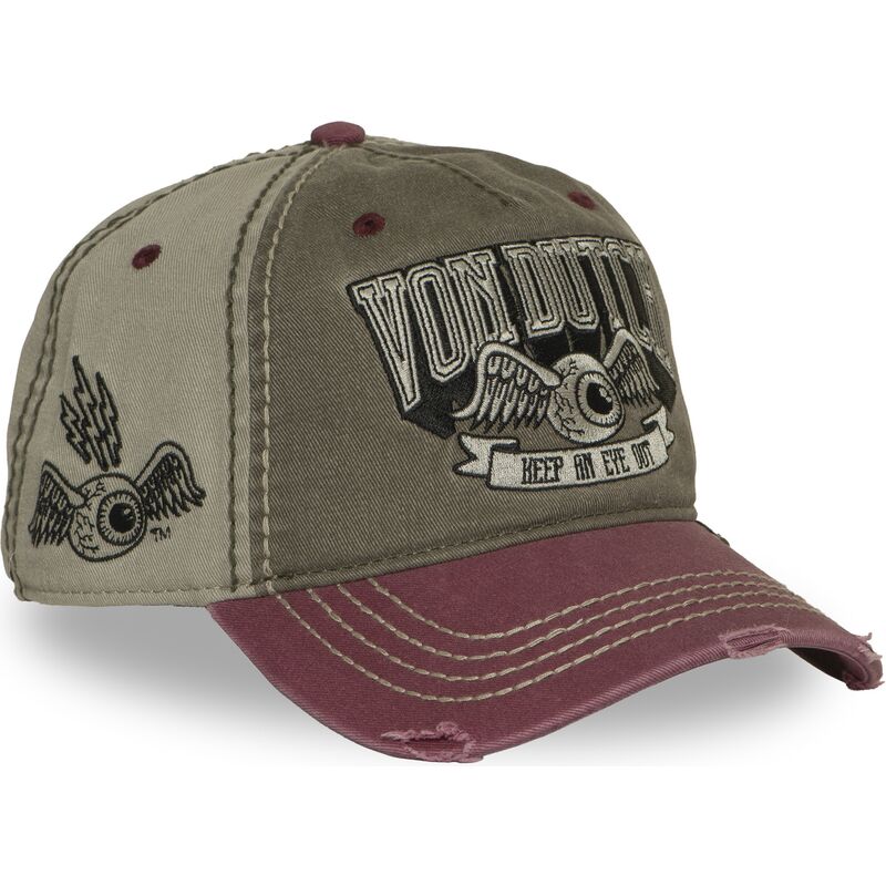 von-dutch-curved-brim-retro17-multicolor-adjustable-cap von-dutch-curved-brim-retro17-multicolor-adjustable-cap