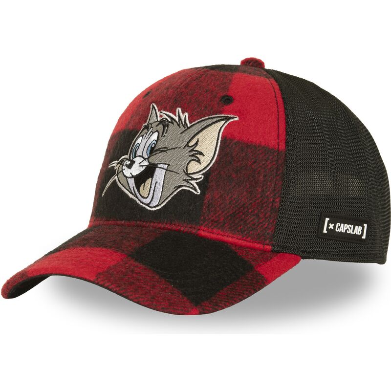 capslab-tom-taj9-tom-looney-tunes-red-and-black-trucker-hat