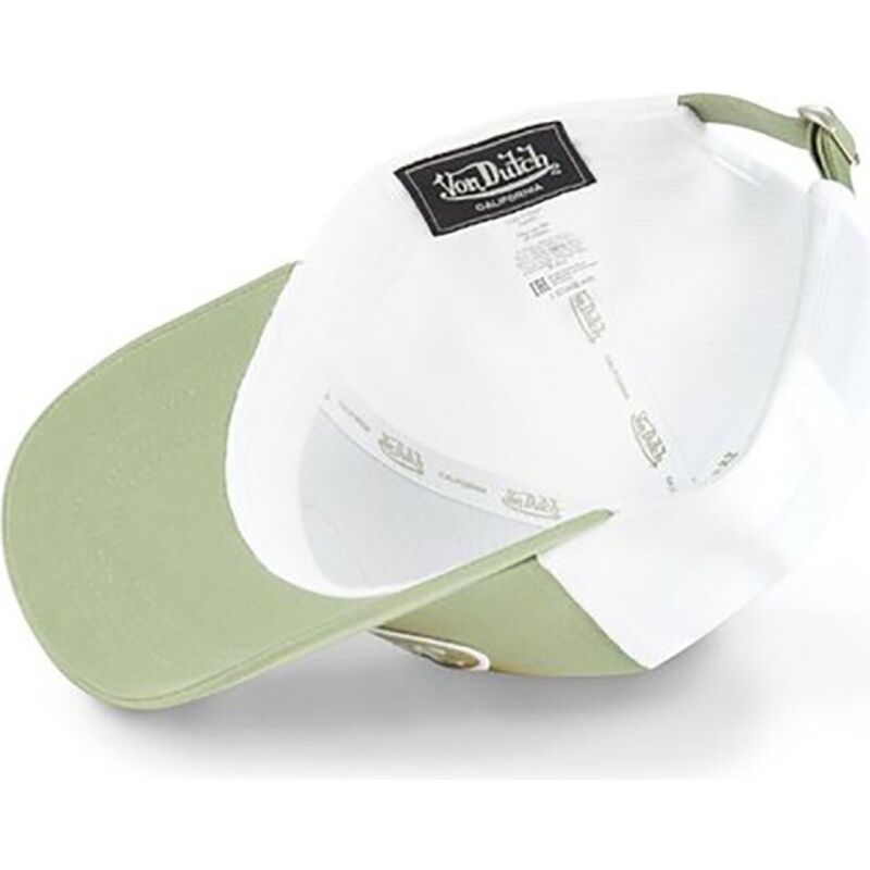 von-dutch-lof-b29b-green-and-white-adjustable-trucker-hat von-dutch-lof-b29b-green-and-white-adjustable-trucker-hat