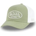 von-dutch-lof-b29b-green-and-white-adjustable-trucker-hat