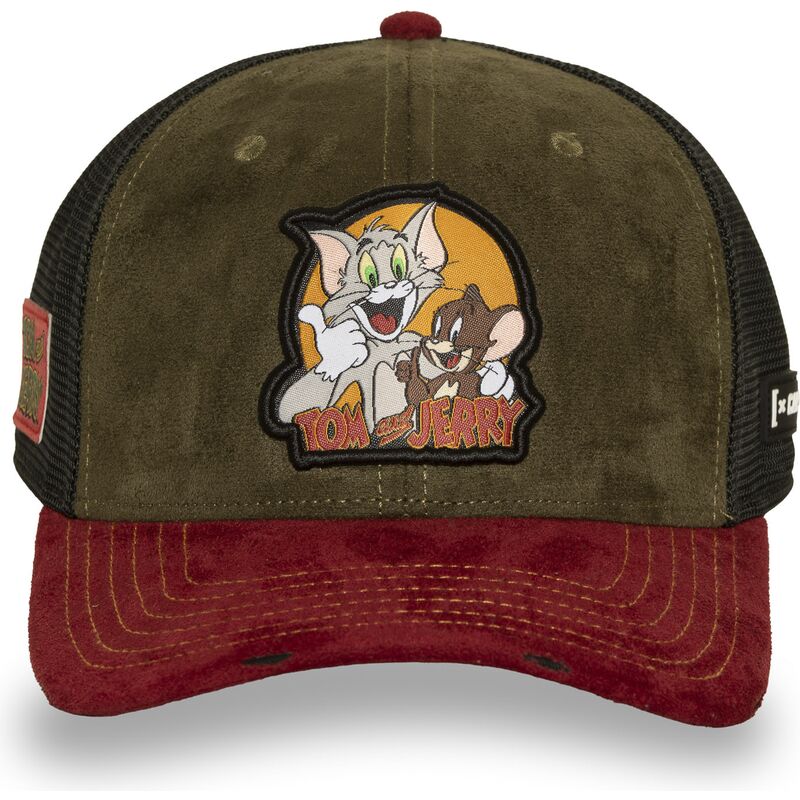 capslab-tom-and-jerry-taj9-taj-looney-tunes-multicolor-trucker-hat capslab-tom-and-jerry-taj9-taj-looney-tunes-multicolor-trucker-hat