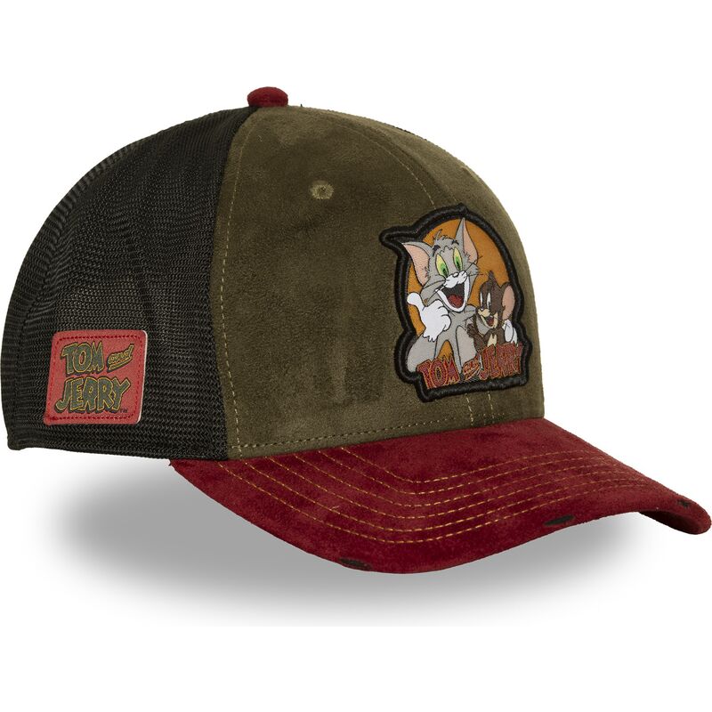 capslab-tom-and-jerry-taj9-taj-looney-tunes-multicolor-trucker-hat capslab-tom-and-jerry-taj9-taj-looney-tunes-multicolor-trucker-hat