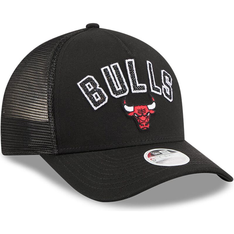 new-era-9forty-m-crown-a-frame-pomp-chicago-bulls-nba-black-trucker-hat