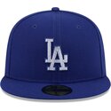 new-era-flat-brim-59fifty-rhinstone-badge-los-angeles-dodgers-mlb-blue-fitted-cap