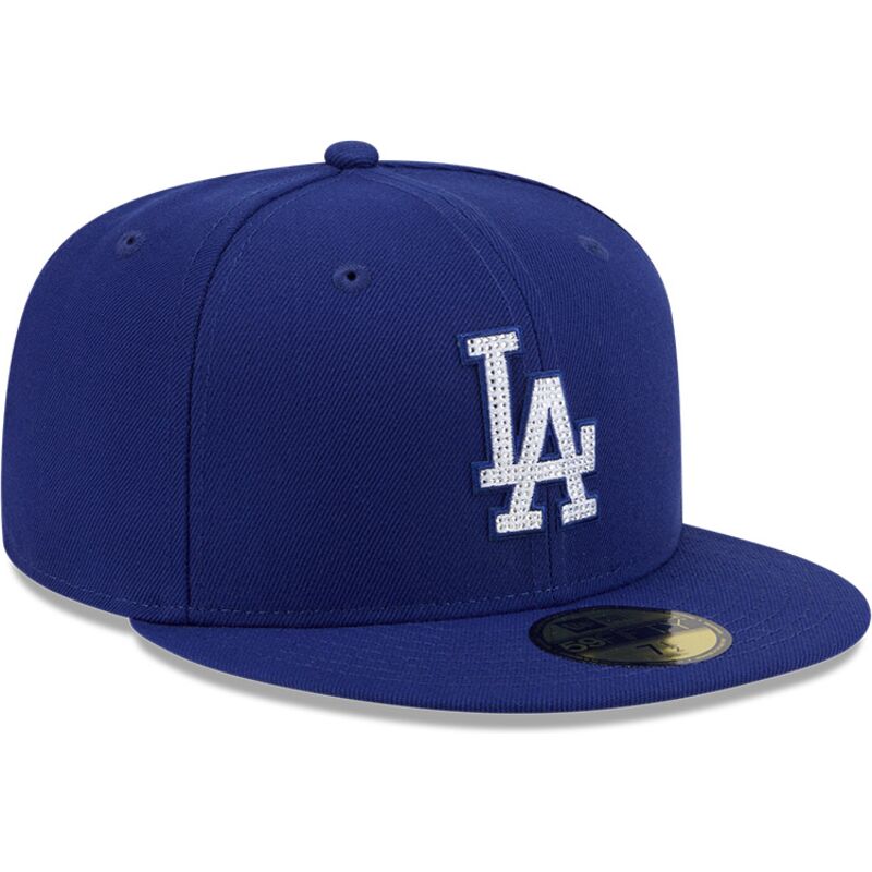 new-era-flat-brim-59fifty-rhinstone-badge-los-angeles-dodgers-mlb-blue-fitted-cap