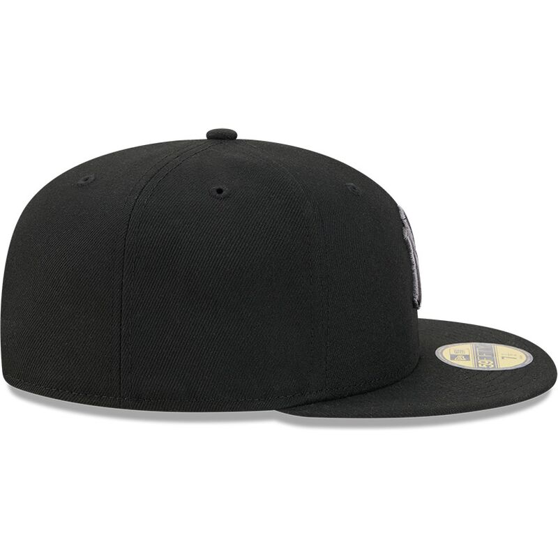 new-era-flat-brim-grey-logo-59fifty-side-script-new-york-yankees-mlb-black-fitted-cap