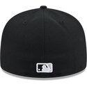 new-era-flat-brim-59fifty-rhinestone-badge-chicago-white-sox-mlb-black-fitted-cap