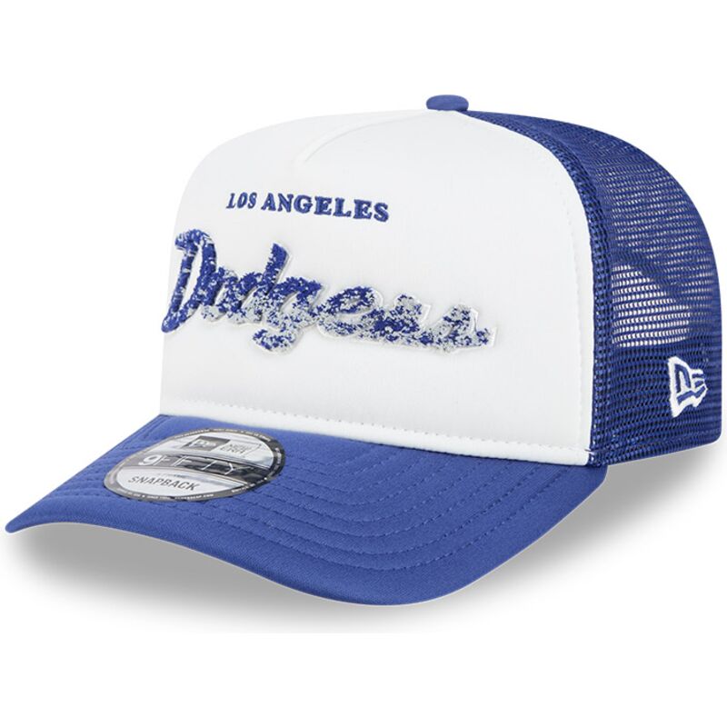 new-era-9fifty-a-frame-na-lifestyle-f1-los-angeles-dodgers-mlb-blue-and-white-trucker-hat new-era-9fifty-a-frame-na-lifestyle-f1-los-angeles-dodgers-mlb-blue-and-white-trucker-hat