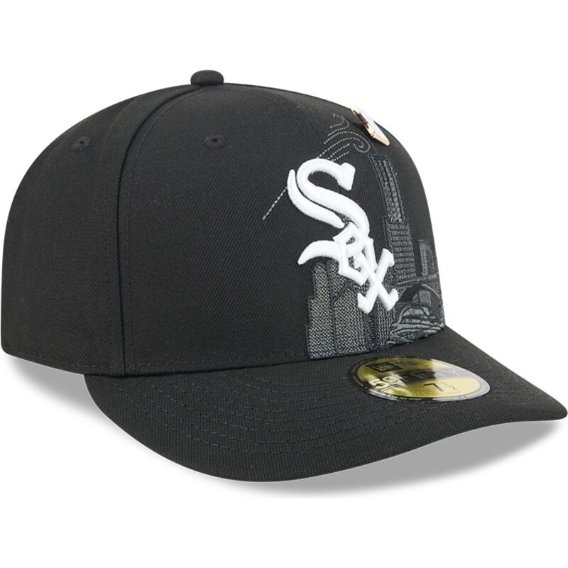 new-era-curved-brim-59fifty-pin-na-lifestyle-f1-chicago-white-sox-mlb-black-fitted-cap new-era-curved-brim-59fifty-pin-na-lifestyle-f1-chicago-white-sox-mlb-black-fitted-cap