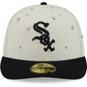 new-era-curved-brim-59fifty-beads-na-lifestyle-f1-chicago-white-sox-mlb-beige-and-black-fitted-cap