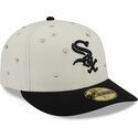 new-era-curved-brim-59fifty-beads-na-lifestyle-f1-chicago-white-sox-mlb-beige-and-black-fitted-cap