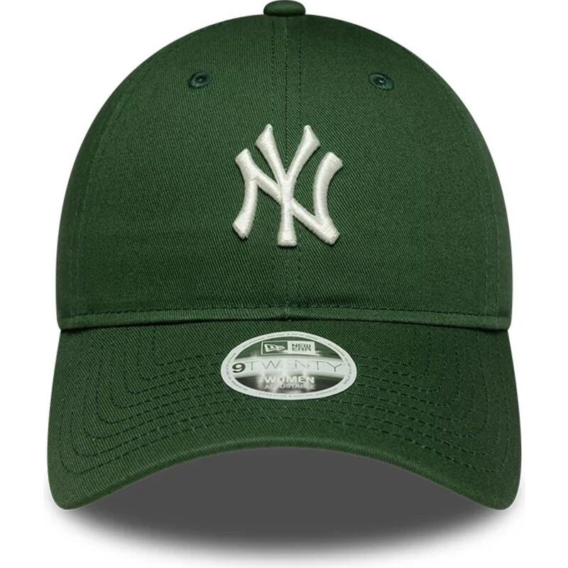 new-era-curved-brim-women-9twenty-league-essential-midi-new-york-yankees-mlb-green-adjustable-cap