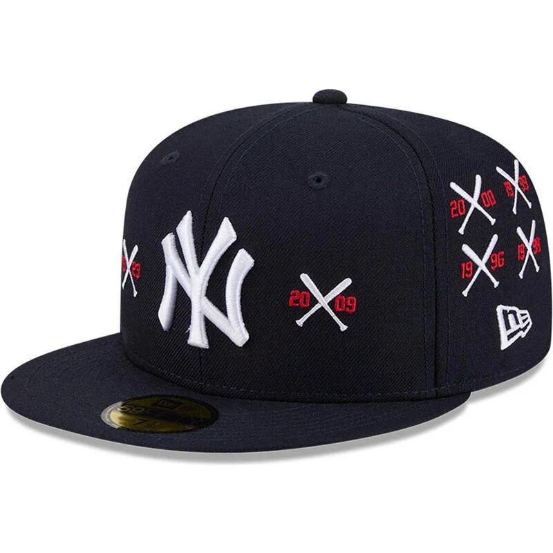 new-era-flat-brim-59fifty-spike-lee-crossed-bats-new-york-yankees-mlb-navy-blue-fitted-cap new-era-flat-brim-59fifty-spike-lee-crossed-bats-new-york-yankees-mlb-navy-blue-fitted-cap