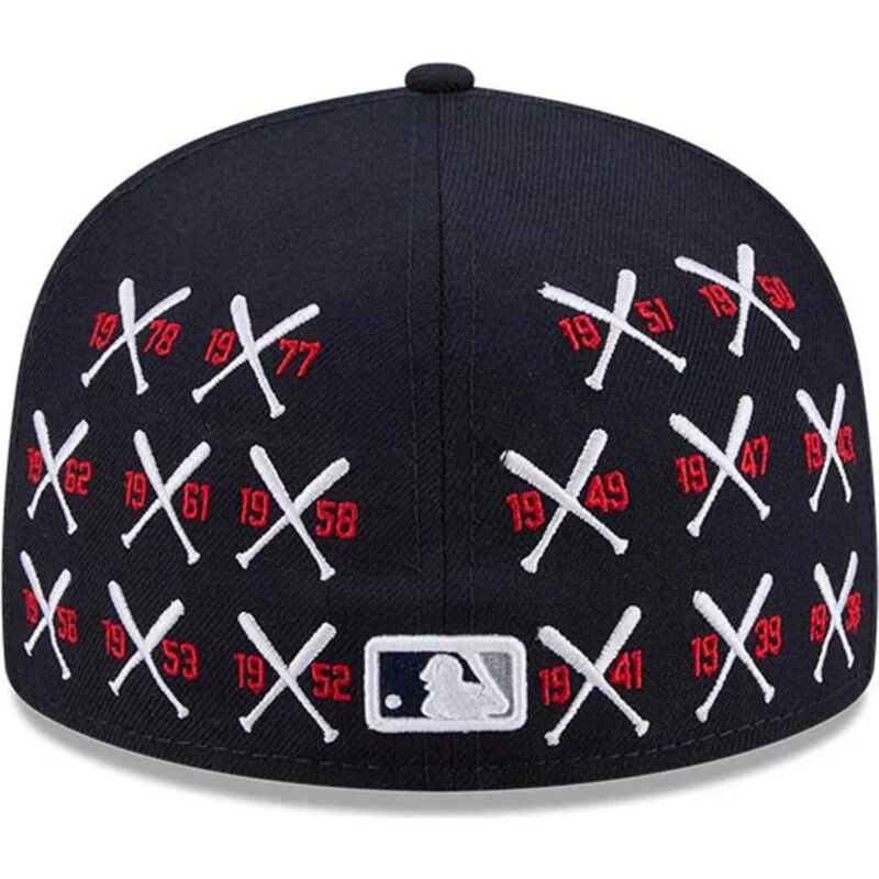 new-era-flat-brim-59fifty-spike-lee-crossed-bats-new-york-yankees-mlb-navy-blue-fitted-cap new-era-flat-brim-59fifty-spike-lee-crossed-bats-new-york-yankees-mlb-navy-blue-fitted-cap