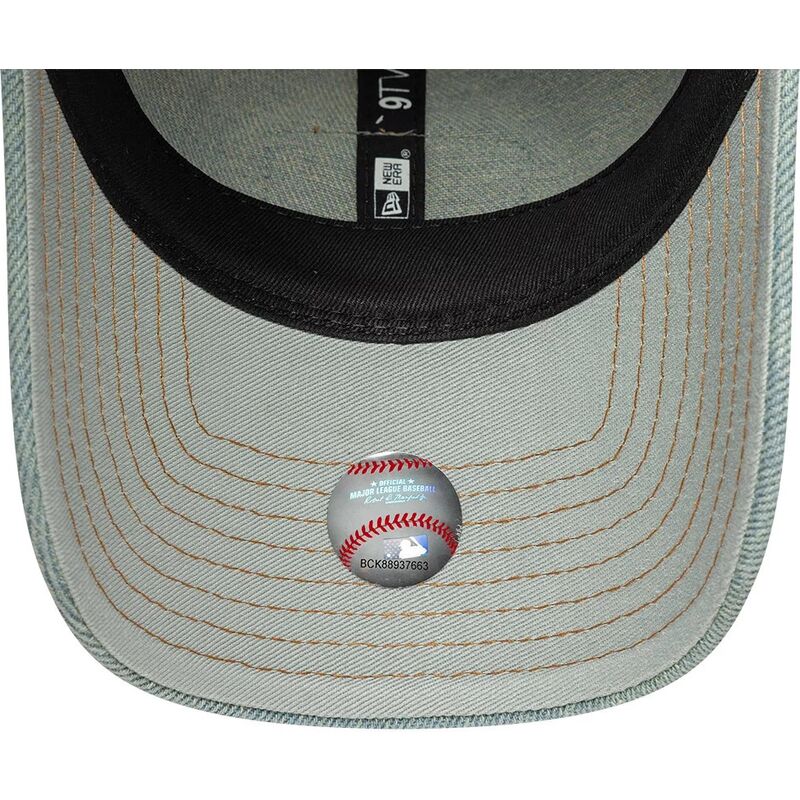 new-era-curved-brim-women-brown-logo-9twenty-denim-los-angeles-dodgers-mlb-blue-adjustable-cap